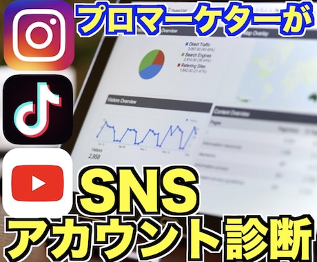 SNSのプロがインスタグラムを分析/診断します SNSで悩んでいるあなたへ即使える知識をアドバイス！ イメージ1