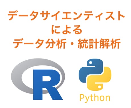 現役データサイエンティストが統計解析をします 専門用語の多用はしません。日本語でわかりやすくご説明します。 イメージ1