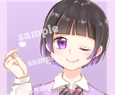 SNSで使用出来るアイコンを作成します ふわふわしたイラスト／アイコン/夢絵をご提供いたします！ イメージ1