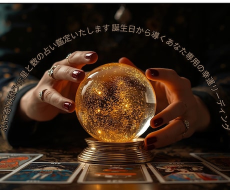 心に寄り添う☆星と数の占い鑑定いたします 誕生日から導くあなた専用の幸運リーディング イメージ1