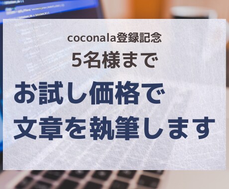 お試し3000字◆キーワードに沿って記事執筆します プロのライターがあなたが欲しい文章を作成します イメージ1