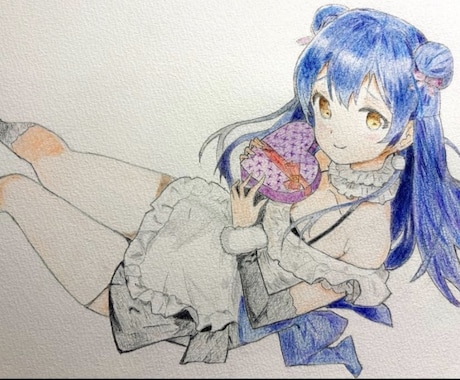 かわいい女の子のイラストを作ります 可愛い女の子のイラストを制作いたします。 イメージ1