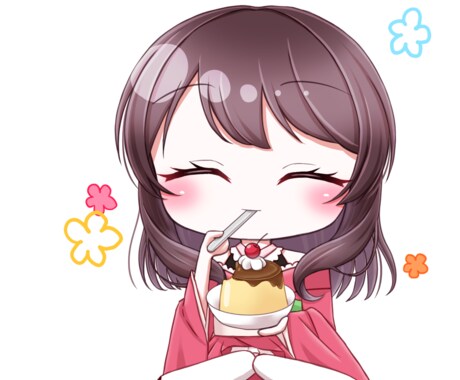 SDキャラ描きます かわいい絵柄をお探しの方向けです！商用利用可！ イメージ2
