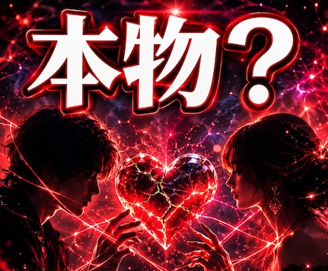 その関係、ツインレイか霊視します 執着か運命か、真実をはっきり視ます イメージ1