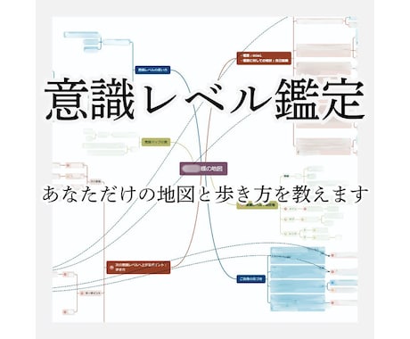 意識レベル鑑定：あなた専用の理想地図を作成します 動画で解説：あなたの意識レベル鑑定とオーダーメイドの理想地図 イメージ2