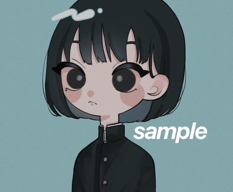 デフォルメアイコンイラスト描きます 夢絵、SNSアイコンなんでも描きます！最短2日で納品します！ イメージ2