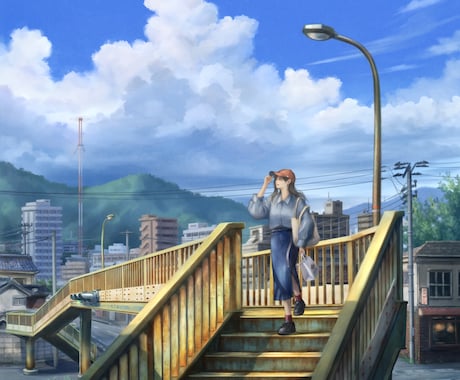 季節感のある背景・風景イラストを描きます イメージ1