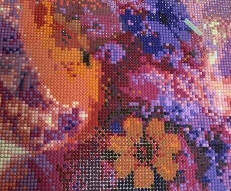 ダイヤモンド絵画 代行制作できます 細かい作業が大好きなので是非任せてください！ イメージ1