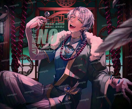 希望の雰囲気に合わせた一枚絵制作します 歌ってみたサムネなどにおすすめです！ イメージ2