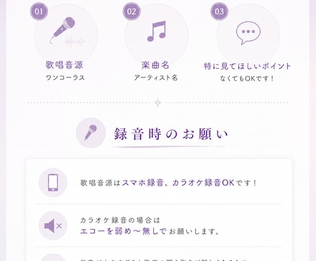 K-pop楽曲の歌い方をアドバイスします 趣味も本気もみんな大歓迎◎分析シートで簡単フィードバック！ イメージ2