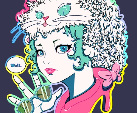 イラストから1枚絵までなんでも描きます バストアップ3,000円〜金額はお気軽にご相談ください イメージ2
