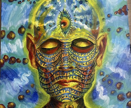 幻想的なイメージの似顔絵描きます 人物、わんちゃん猫ちゃんペットも対応！ イメージ2