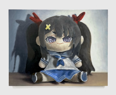 肖像画、静物画を油彩で制作します F4サイズ、人物・ペット・静物対応、写真から制作いたします イメージ2