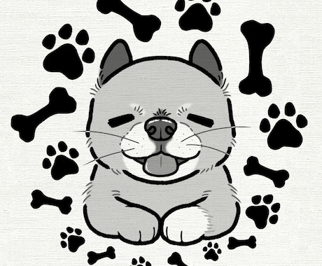 動物の似顔絵を描きます 種類を問わずシンプルでフラットなデザインで描かせて頂きます！ イメージ2
