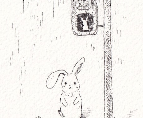 SNSのアイコンに！お好きな動物イラスト制作します 絵本作家が描くペン画によるイラストアイコン！原画付き！ イメージ2