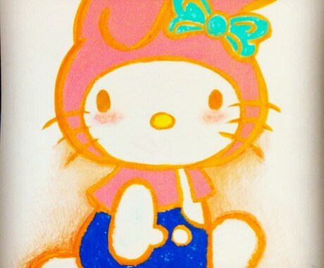 キャラクター好きな方に世界に一枚のイラスト書きます 世界に一枚キャラクターのコラボイラスト描きます イメージ2