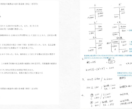 簿記1級 本番で再現できる下書きを教えます 簿記1級取得済の大学院卒が本番で使える簿記の下書きを教えます イメージ2