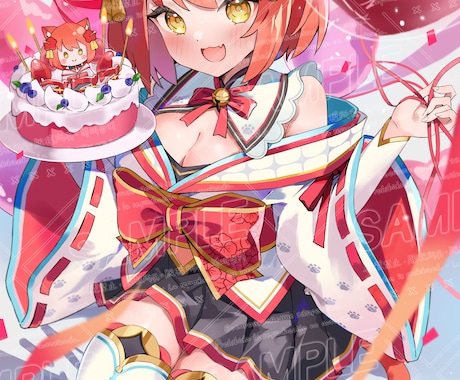 色彩豊かでかわいいイラスト描きます 動画・SNS・アイコンにどうぞ！ イメージ2
