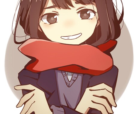 カワイイ女の子のSNS用アイコンお描きします あなただけのオリジナルアイコン作成いたします！ イメージ1