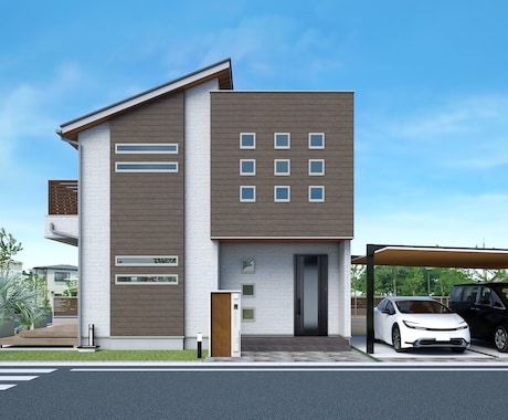 業者様用【現役設計士】が短期間でパースを作成します ◆ご成約に繋がるパースを作ります！ココナラ初心者様も歓迎◆ イメージ2