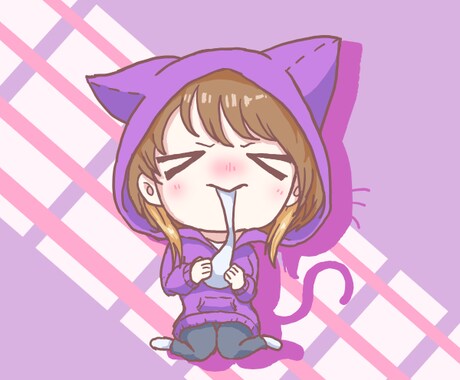 サムネイルや告知にも使えるSNSアイコン描きます アイコンがそのままサムネになる配信媒体向け イメージ2