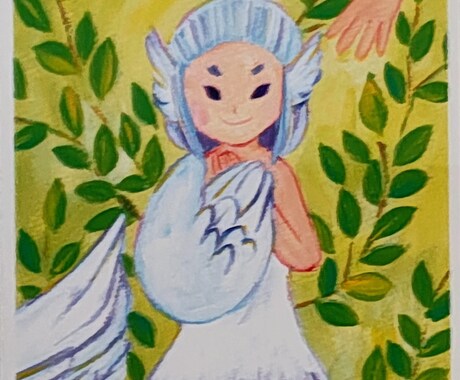 357数秘カードで、とことん悩みにお答えします ほっこりする絵と、優しいエネルギーであなたの心に光を灯します イメージ2