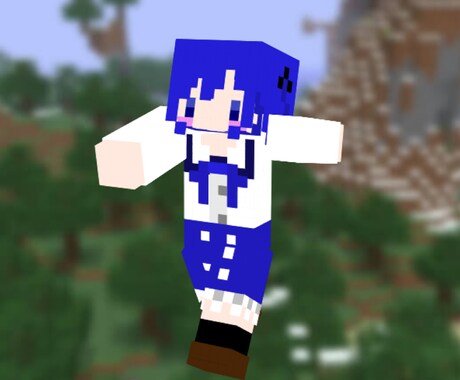 Minecraft オリジナルスキンを作成致します Vtuber様!!配信者様!!普段の配信をもっと華やかに!! イメージ2