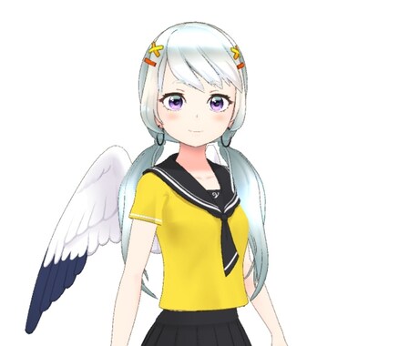 VTuberの1枚絵描きます 【8月値下げ中】配信用・1枚絵・観賞用・グッズ化・アイコン用 イメージ2