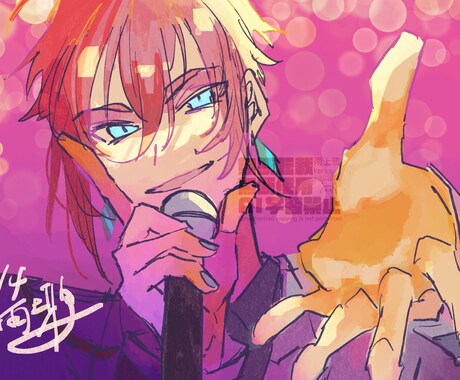 一枚絵を描きます オリジナルMVの歌みたイラストにも使えます！ イメージ2