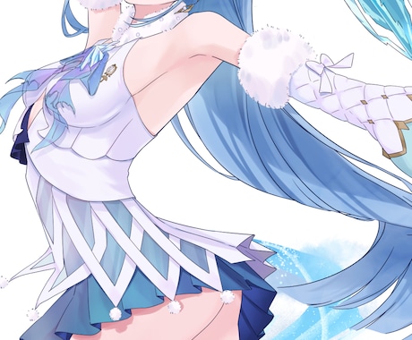 立ち絵やキャラデザ・衣装デザイン致します 配信やSNSで利用できる可愛い立ち絵を制作します イメージ2