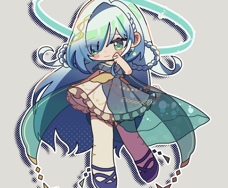 かわいいミニキャラ・SDイラスト制作します 商用利用込み！Vtuber活動者SNS・グッズに最適！！ イメージ2