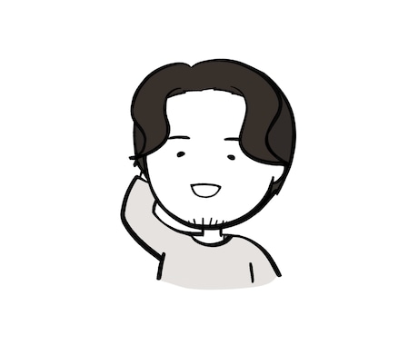 筆ペン風のゆるシンプルイラストお描きします アイコン、ヘッダー、似顔絵、壁紙、LINEスタンプ等に！ イメージ2