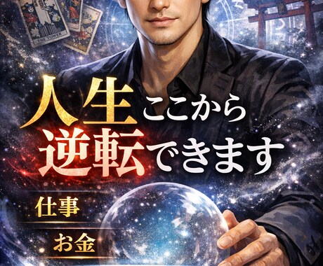 どん底から抜け出す運命を占います 仕事・金・人生を具体的に導きます イメージ1