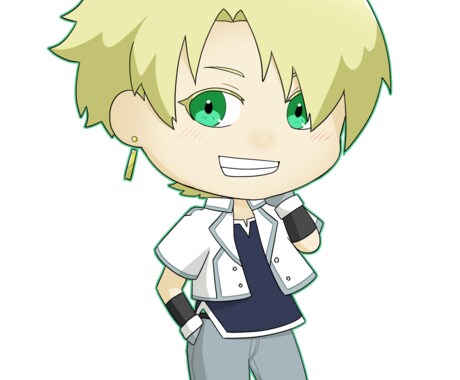 キャラアイコンお描きします SNS用/創作宣伝アカウントなどに！お気軽にご相談ください イメージ2