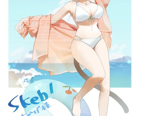 商用込▶選べるコース  立ち絵や一枚絵等制作します 柔らかい雰囲気が得意です*初めての方でもお気軽にご相談下さい イメージ2