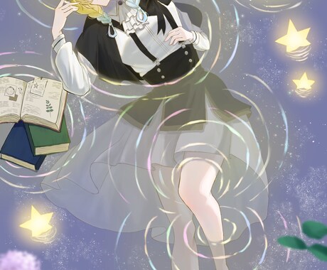 SNSのアイコンや一枚絵を提供します 修正無料で魅力的なイラストが特徴です！ イメージ2