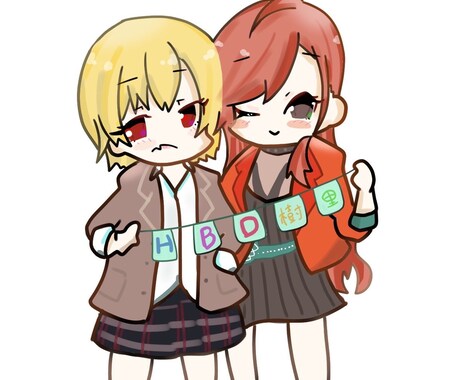 イラスト アイコンなど承ります イラスト アイコン デフォルメキャラなど可愛く仕上げます イメージ2