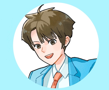SNS等で使えるキャラクターアイコンを制作します 親しみのある、あなただけのアイコンを制作します！ イメージ2