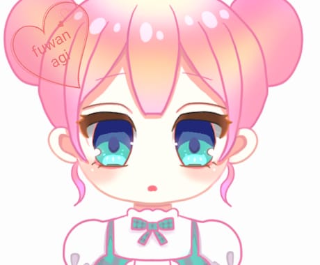 ロリータ可愛い！デフォルメイラストお描きします ●アイコン、ちびキャラ、アバターお任せください！ イメージ1