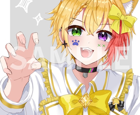 可愛いSNSアイコン・イラスト制作します 商用利用️⭕️可愛い女の子、男の子のイラスト描きます！ イメージ2
