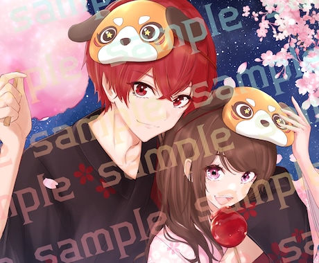 イラスト･夢絵・キャラデザ･SNSアイコン描きます サムネイル・MVイラスト・Vtuberキャラデザ等 イメージ2