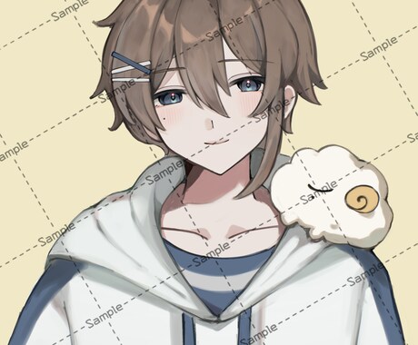 可愛くて綺麗な絵柄でイラスト制作いたします 今でしたら1週間以内に納品可能です！ イメージ2