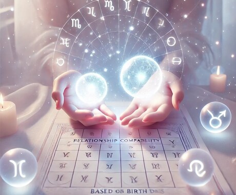 相性鑑定✧関係性と関わり方をお伝えします 相手と自分のタイプを知り、関係が楽になるヒントをお届けします イメージ1