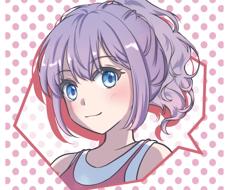 フキダシアイコン描きます あなたのキャラクターをPOPなアイコンに！ イメージ1