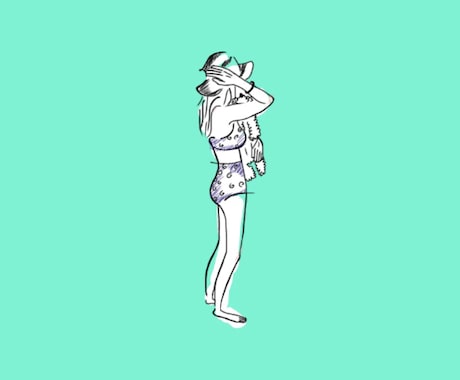 インスタ映え◎アイコンにも◎柔らか線画 描きます イメージ1
