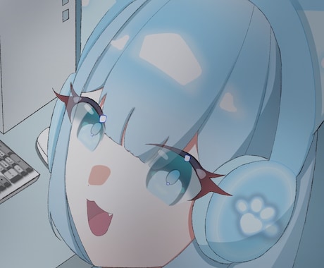 5名様限定半額！目を惹くSNSアイコン描きます 透明感あふれる可愛いイラスト♪プロフィールをよりかわいく！ イメージ2