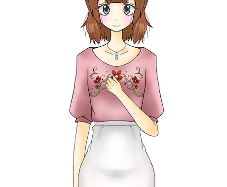 フリーゲームなどの立ち絵描きます イメージ1