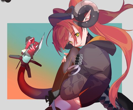 かっこいいから可愛いまで様々なイラストを制作します 商用利用・二次利用可能！無料で絵柄の指定可能！ イメージ2