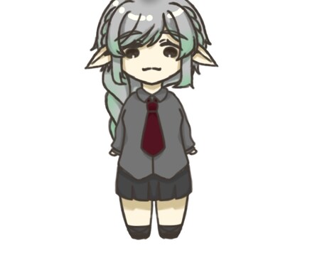 可愛いミニキャラ描かせて頂きます 可愛いゆるふわなミニキャラを原画に合わせて描きます。 イメージ1