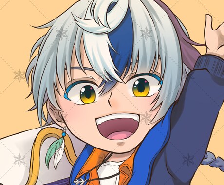 あなただけのアイコン描きます SDサイズでも細かいところまでしっかり！パキッとしたカラー！ イメージ1